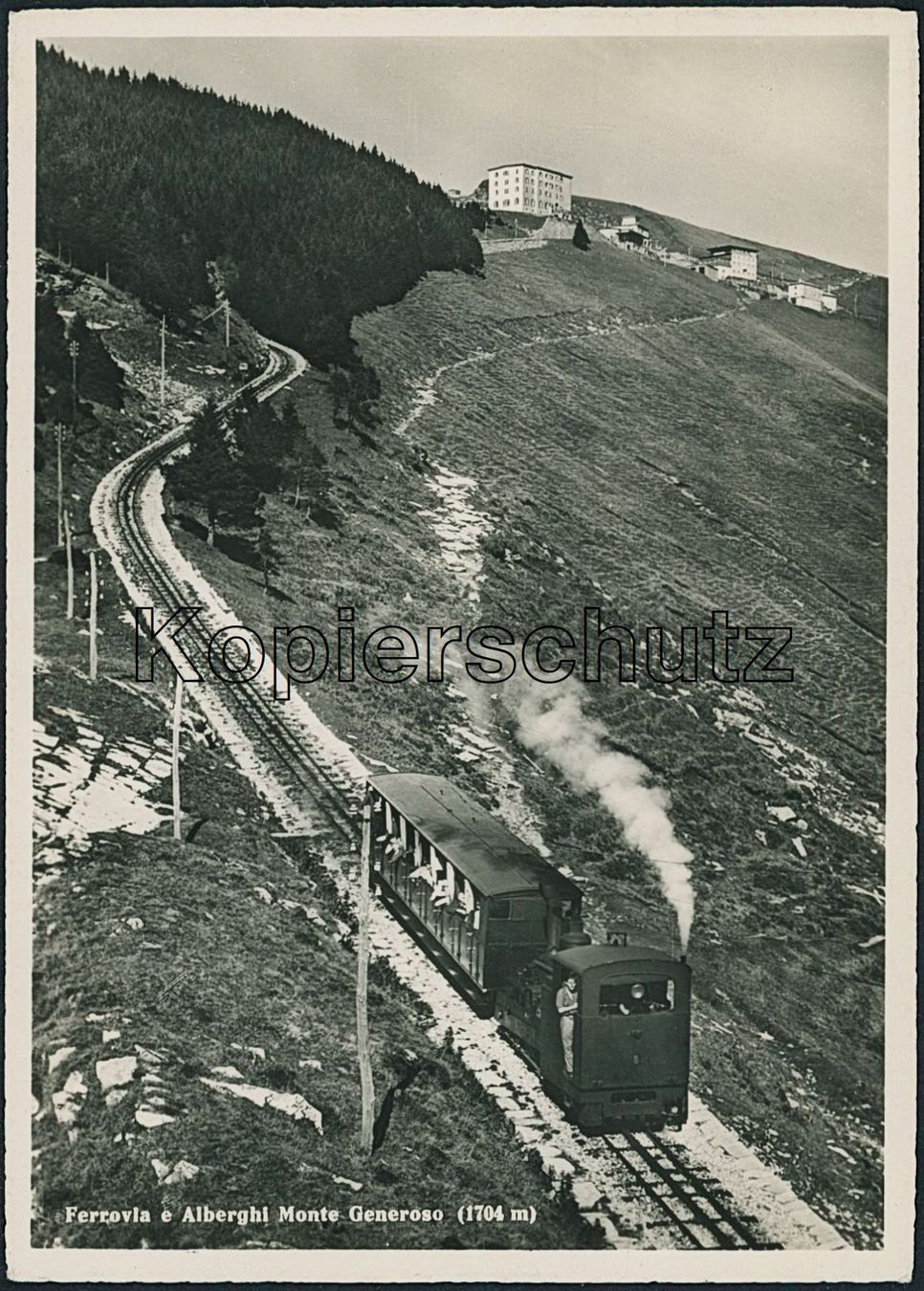 Cartoline postali: TI Monte Generoso Bahn MG – Nuovo (secondo la descrizione) da Schindellegi venduto da leecollect