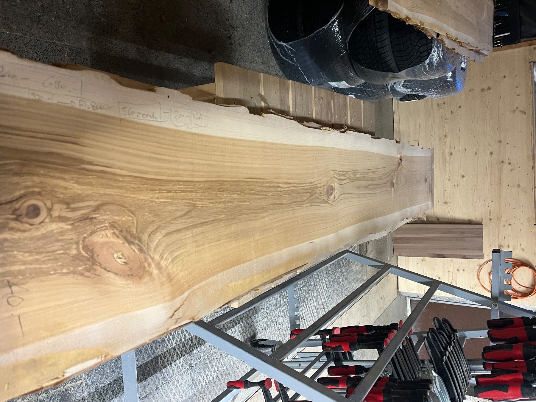 Articoli in legno: Diverse Kirschbaumbretter (Tisch, Epoxy, Möbel, Schneidbrett – Nuovo (secondo la descrizione) da Raperswilen venduto da Gut1 9