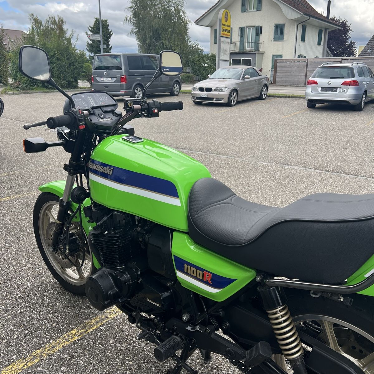 Kawasaki GPZ 1100 B2 Eddie Lawson Replica Veteranenfahrzeug