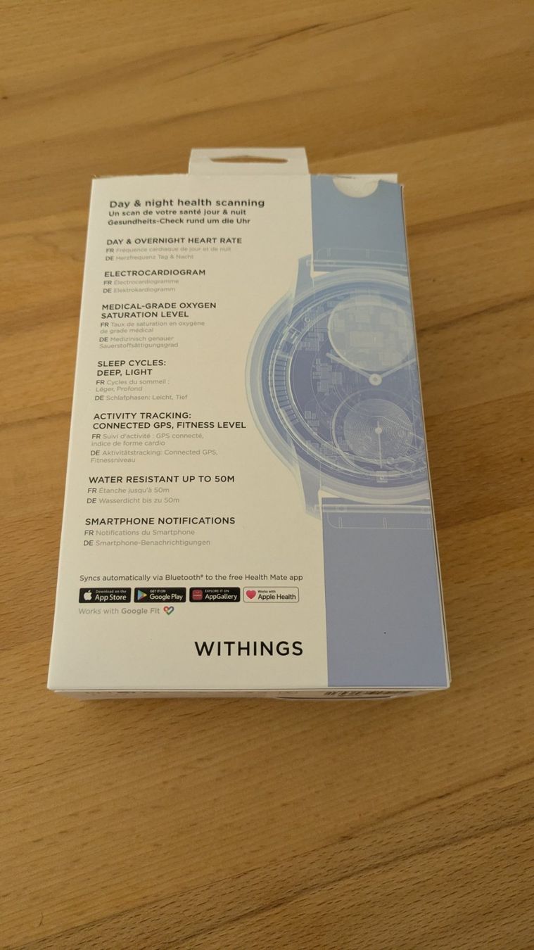 Smart Smartwatch: Withings Scanwatch - Smartwatch – Usato da Staufen venduto da Fleby84 8