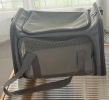 Grey Pet Carrier Bag – Soft-Sided, Airline Approved