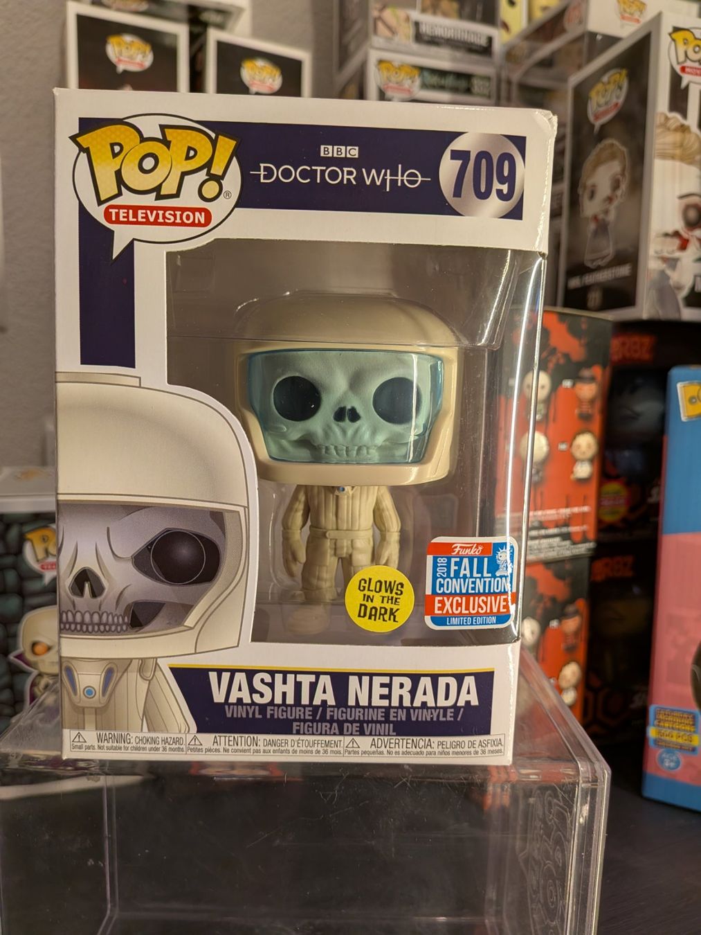 Funko Statuette: Funko Pop! Vashta Nerada #709 GITD Fall Conv. – Nuovo e nell'imballaggio originale da Schafisheim venduto da qay02