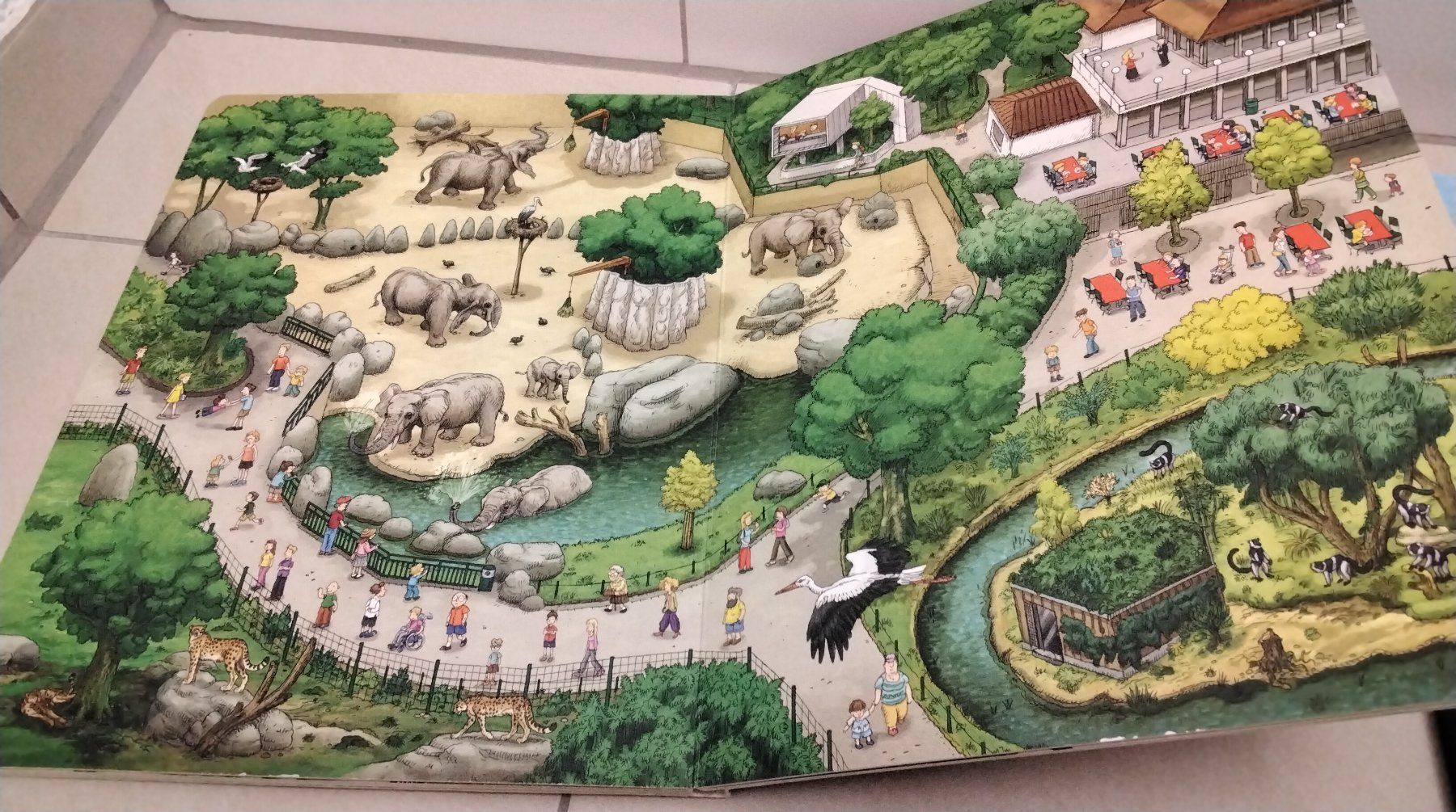 Libri: SOMMER WIMMELBUCH / ZOO  BASEL  WIMMELBUCH – Usato da Steinhausen venduto da pinu09 4