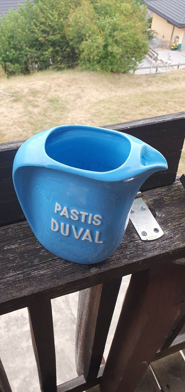Karaffen: Pichet bleu PASTIS DUVAL, vintage  – Gebraucht aus Aven von stphane1577 2