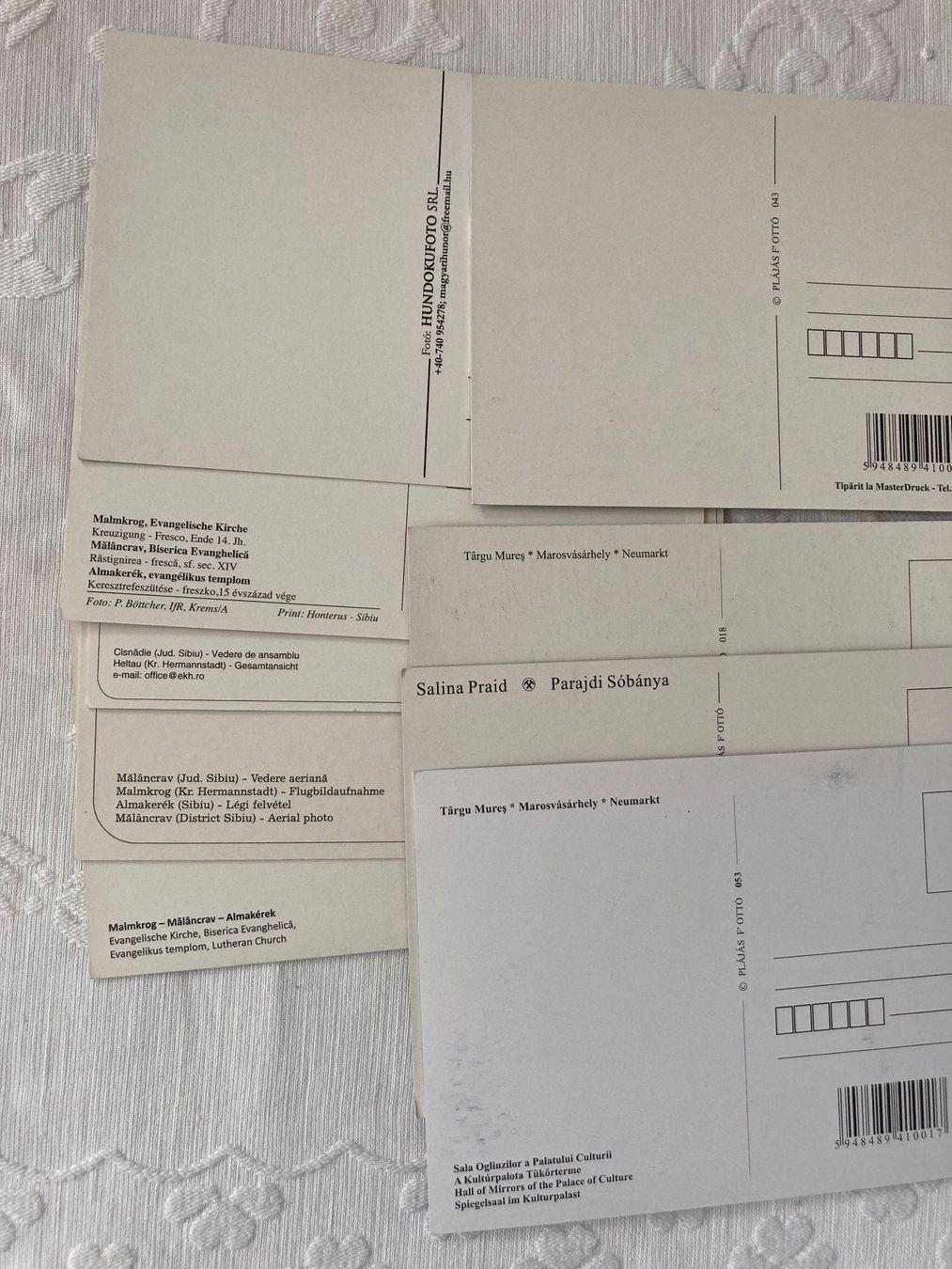 Cartoline postali: 9 AK Siebenbürgen, Rumänien – Usato da Zürich venduto da Tolima194 8