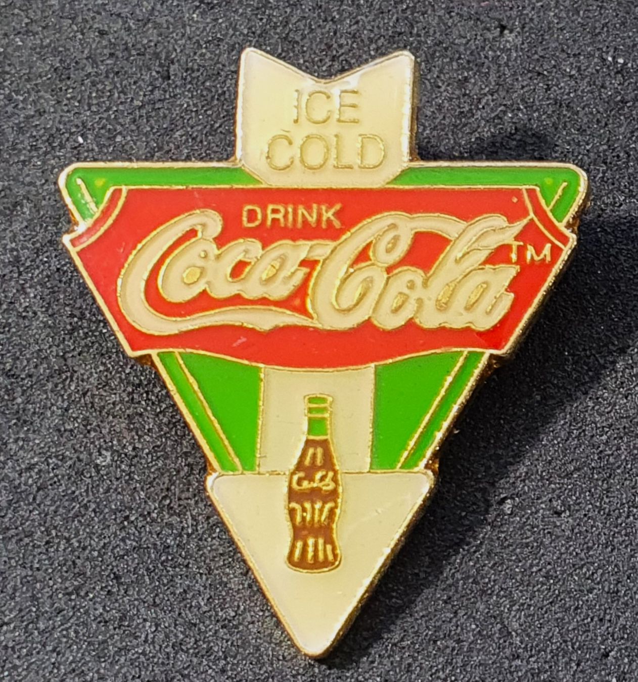 Placchette & Badge: V356 - Pin ICE COLD DRINK Coca Cola – Usato da Reinach BL venduto da Boston-Verkauf 2