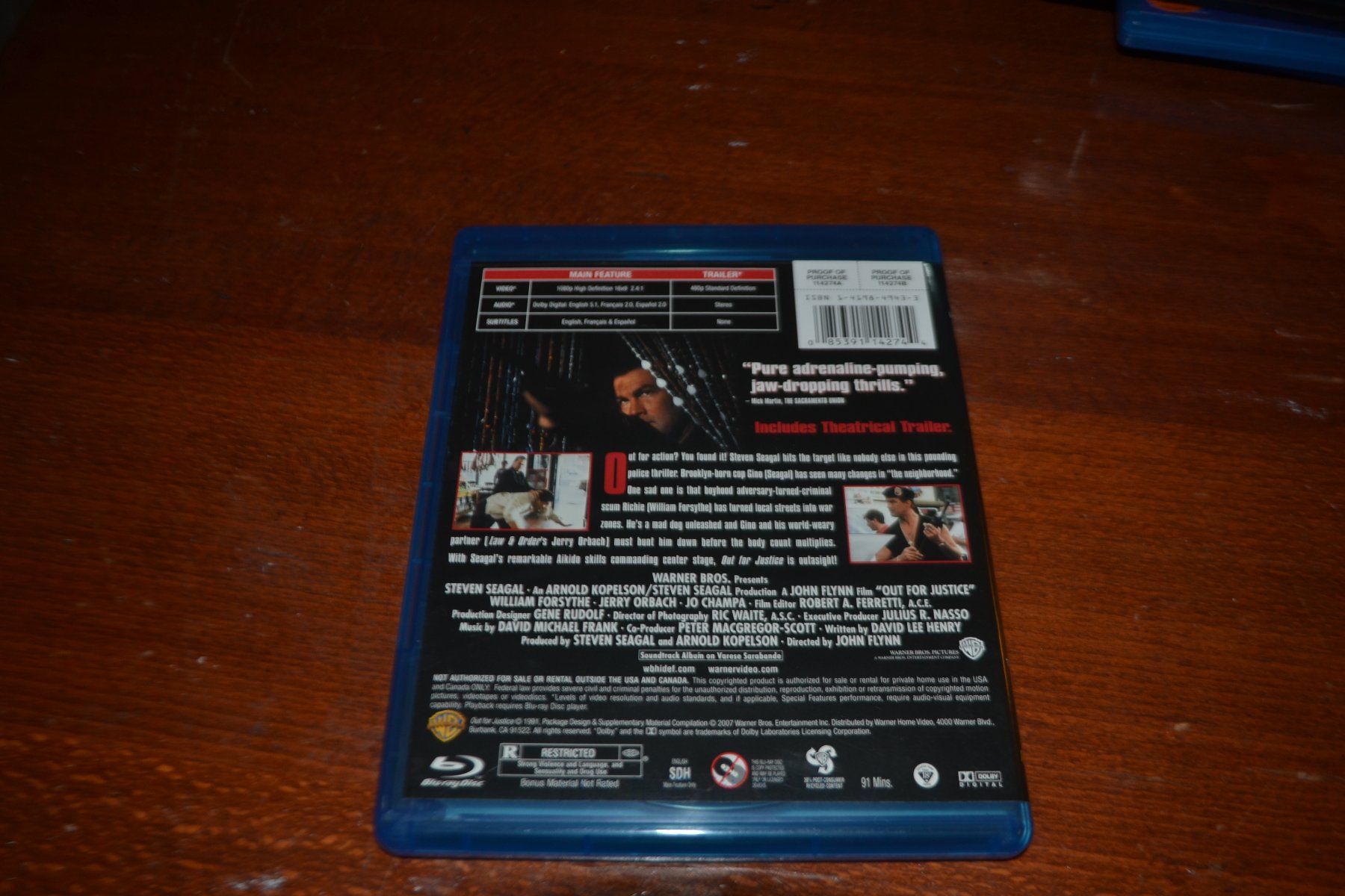 Tutti i DVDs: out of Justice – Usato da Laupen ZH venduto da chefdom 1