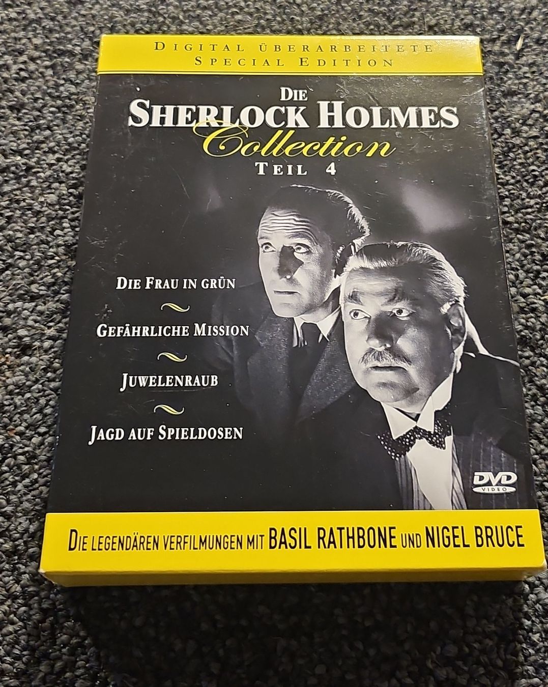 Tous les DVDs: Die Sherlock Holmes Collection Teil 4  – D'occasion à Ruswil par jan_bxl5