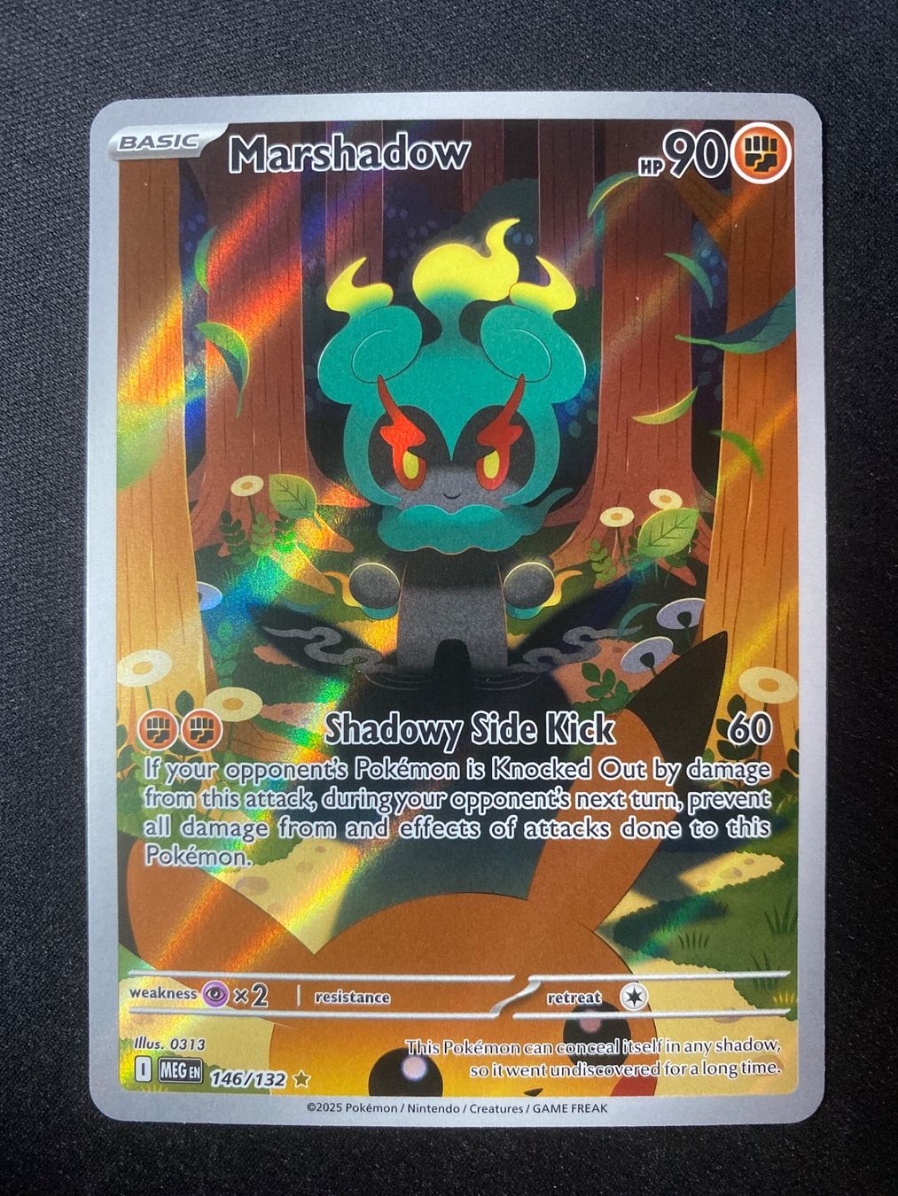 Pokémon Carte collezionabili: Marshadow 146 - Illustration Rare - Mega Evolution - EN – Nuovo (secondo la descrizione) da Hausen AG venduto da Shrade