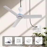 Deckenventilator Zeltdecken Fan Zelt Ventilator USB Camping
