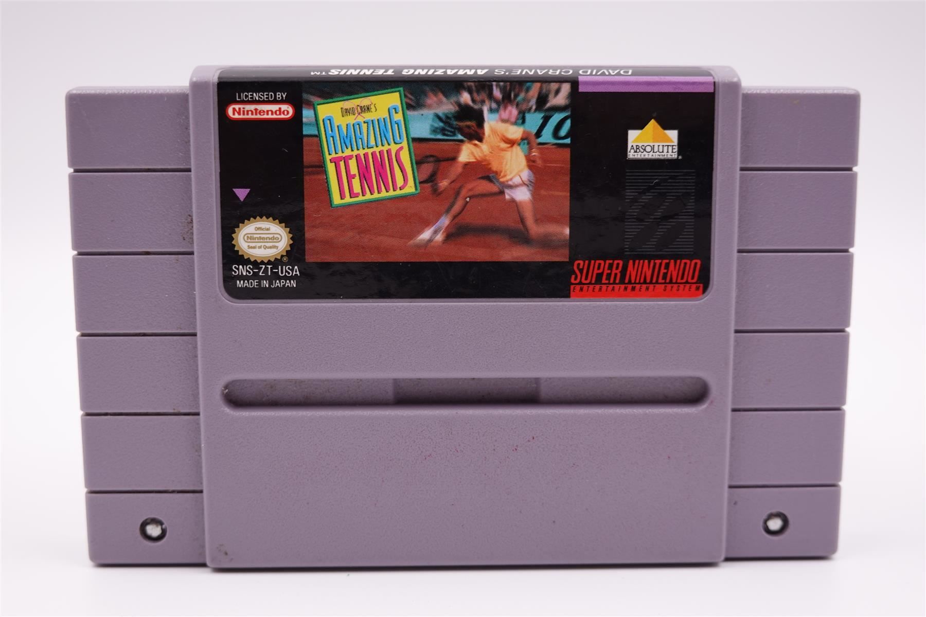 Nintendo Giochi: Amazing Tennis (SNES) – Usato da Herisau venduto da ZelliZone