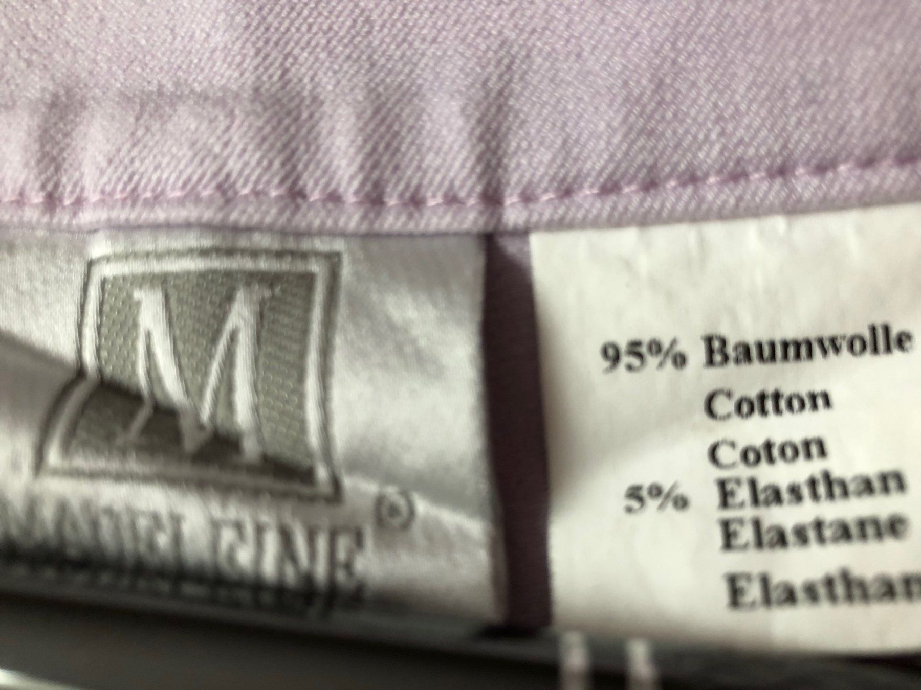 Madeleine Jeans: Madeleine 3/4-Jeans Gr. 36 flieder – Nuovo (secondo la descrizione) da Uzwil venduto da langensteig 6