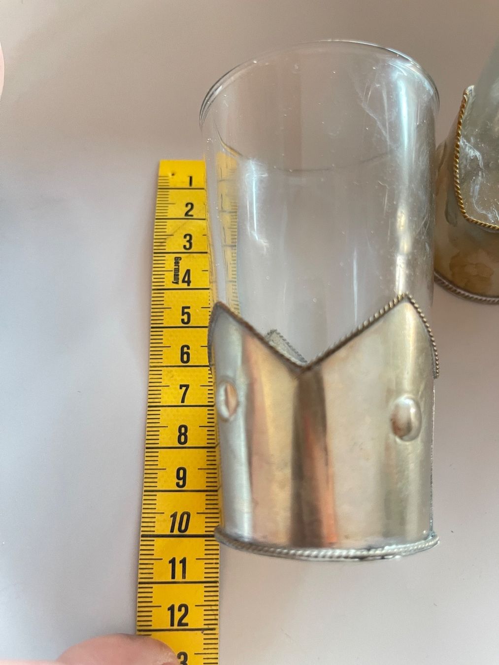 Bicchieri: Marakesch Souk 2 Glas Tee Gläser mit Halterung – Usato da Nussbaumen AG venduto da normajeanbaker