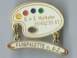 Placchette & Badge: Farbpalette PIN – Usato da Zürich venduto da t24_de