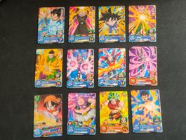 12 DragonBall Karten von Holo Rare bis Ultra Rare  2017 (01)