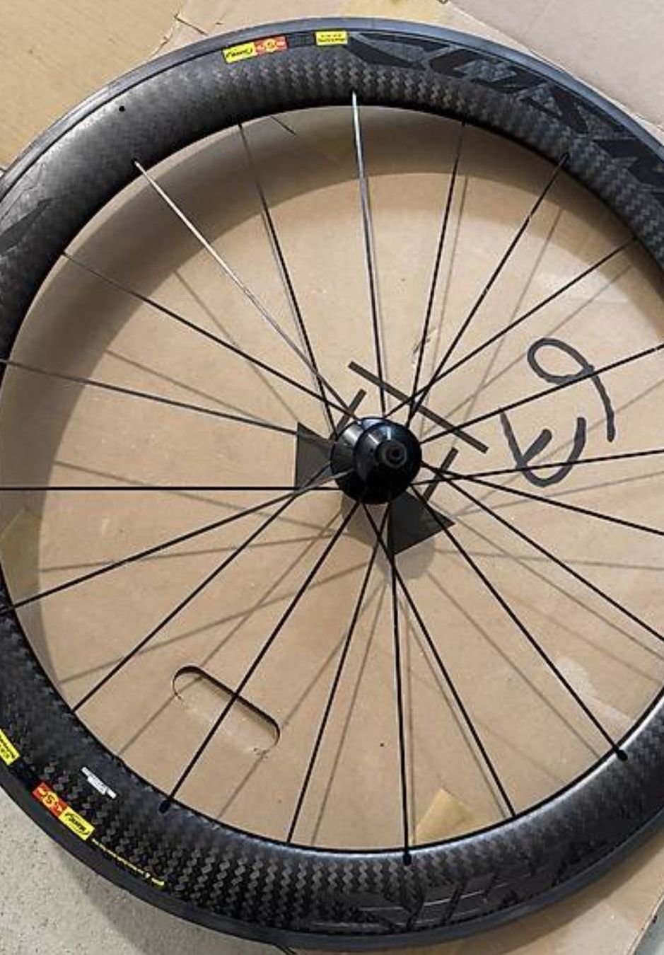 Mavic Pezzi di ricambio: Mavic cosmic carbon exhalite, HR – Usato da Bosco Luganese venduto da pagnamen 1