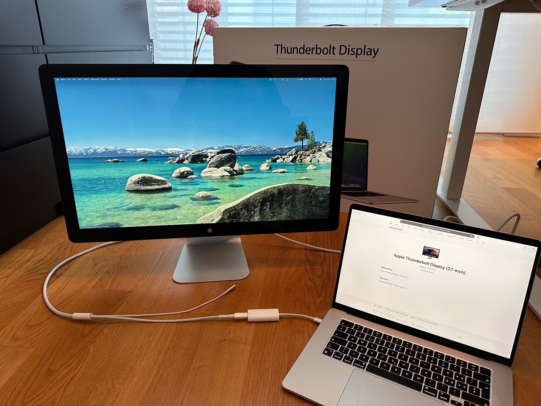 Apple Monitore: Apple Thunderbolt Display, A1407, 27”, OVP, Top Zustand! – Gebraucht aus Bremgarten b. Bern von I_e_be_t 6