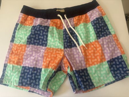 Badehose J. Crew Patchwork Grösse M Neu (H)