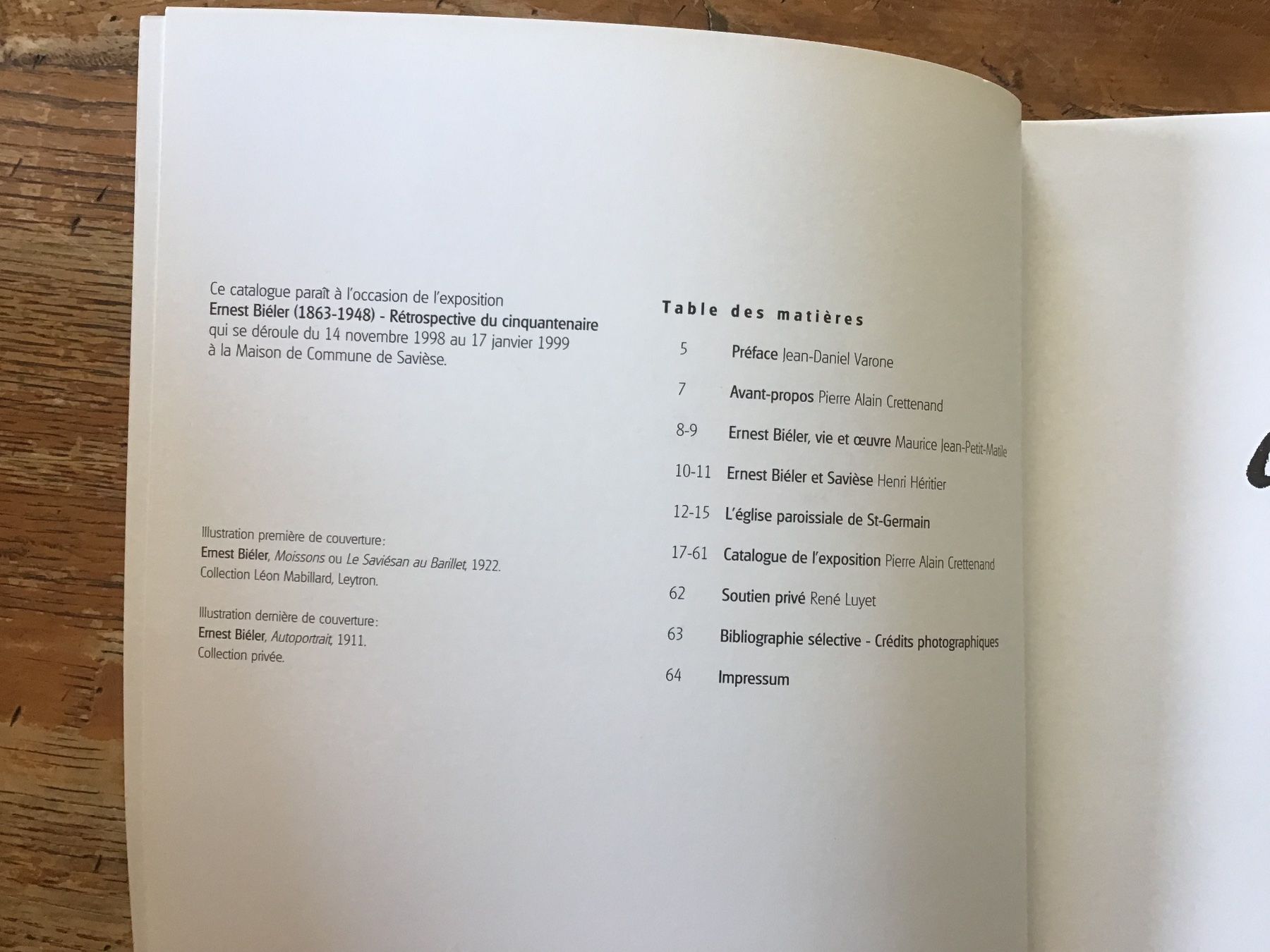 Bücher: Ernest Biéler – Gebraucht aus Fully von Ruby97 1