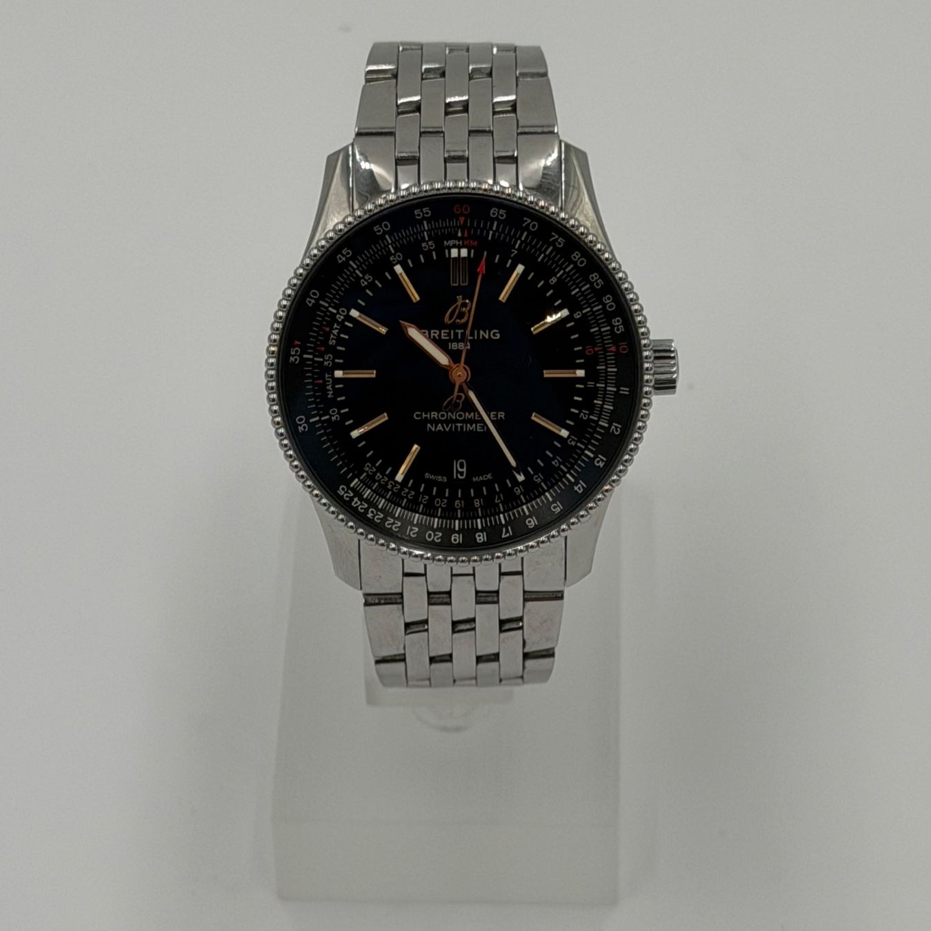 Breitling Montres: Breitling Navitimer Automatic 41 - Full Set 2023 – D'occasion à Wil SG par rappwatches 3
