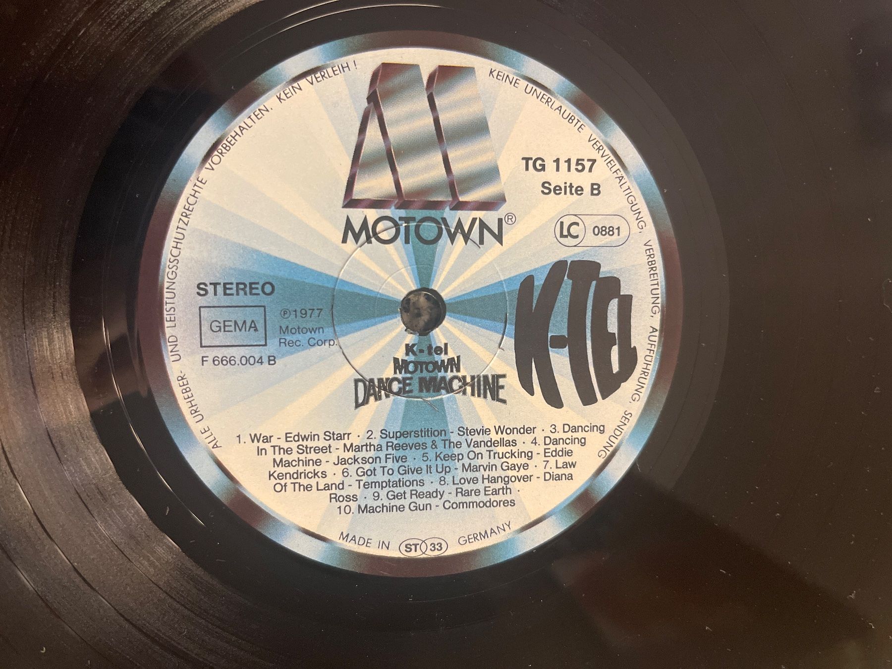 Dischi in vinile: A61/Motown Dance Machine K-Tel – Usato da Frutigen venduto da Philippe_jsp 2