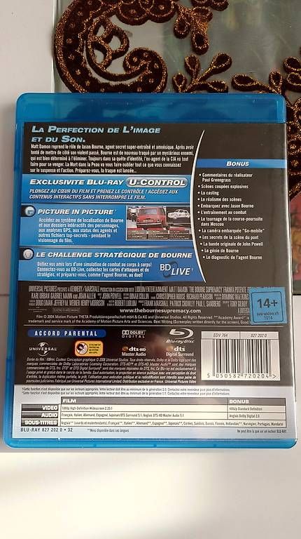 Tutti i DVDs: La mort dans la peau Blu-ray – Usato da Cugy VD venduto da Twinsen93 1