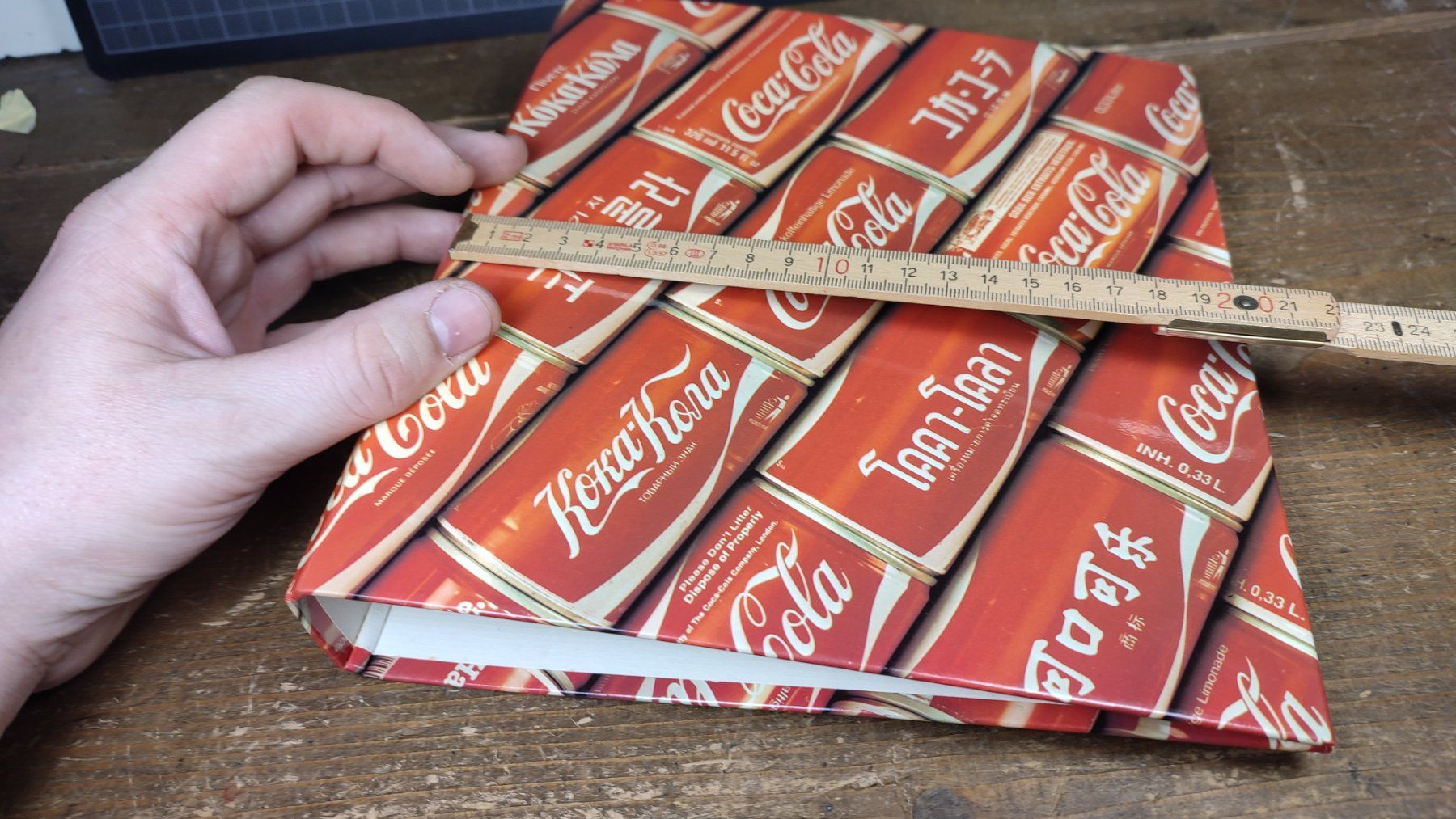Ordner: Wunderschöner alter COCA-COLA ORDNER – Gebraucht aus Gelterkinden von MYSTOREFORYOU4460 5