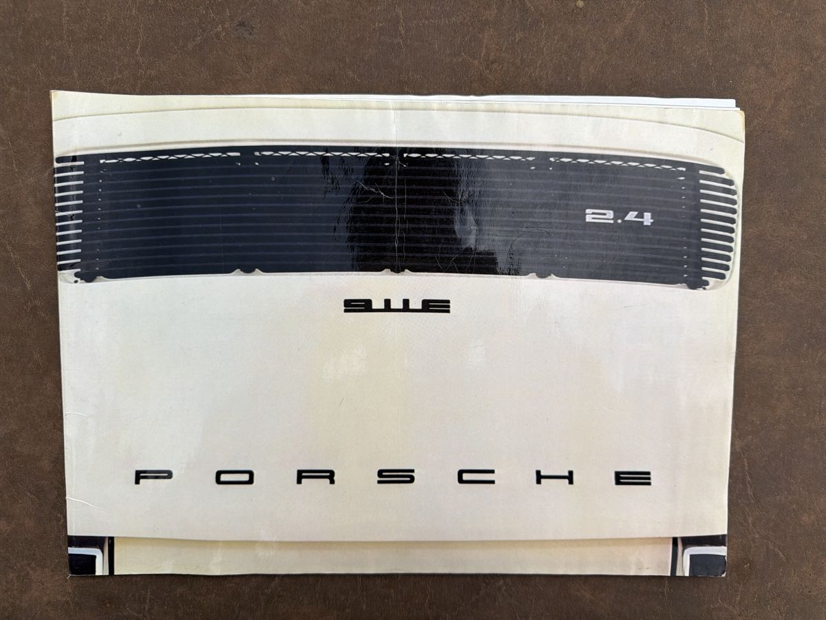 Porsche Documents: Porsche 911 E Prospekt - rar – D'occasion à Wolfwil par Rolex1