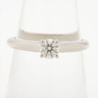 Cartier Solitaire 1895 Ring Pt950 0.28 ct Sehr guter Zustand