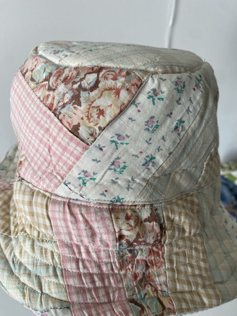 Hüte, Mützen & Caps: Patchwork Bucket Hat Fischerhut Sommerhut Unikat Handmade! – Neu und originalverpackt aus lommis von inf_thv8 4
