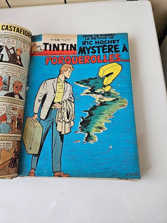 Fumetti: Tintin - recueil du journal – Usato da Genève venduto da show88 2