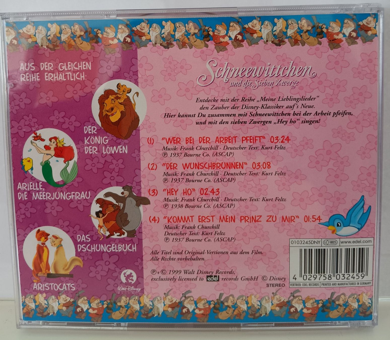 CD: Disney Ost Soundtrack CD Schneewittchen -  LIMITED EDITION – Nuovo (secondo la descrizione) da Aarau venduto da Yeeaaah 1