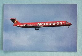 Crossair - Douglas DC 9 - HB-IUH - McDonald's Werbunung 1997