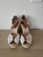 Tommy Hilfiger Keil-Sandaletten beige guter Zustand