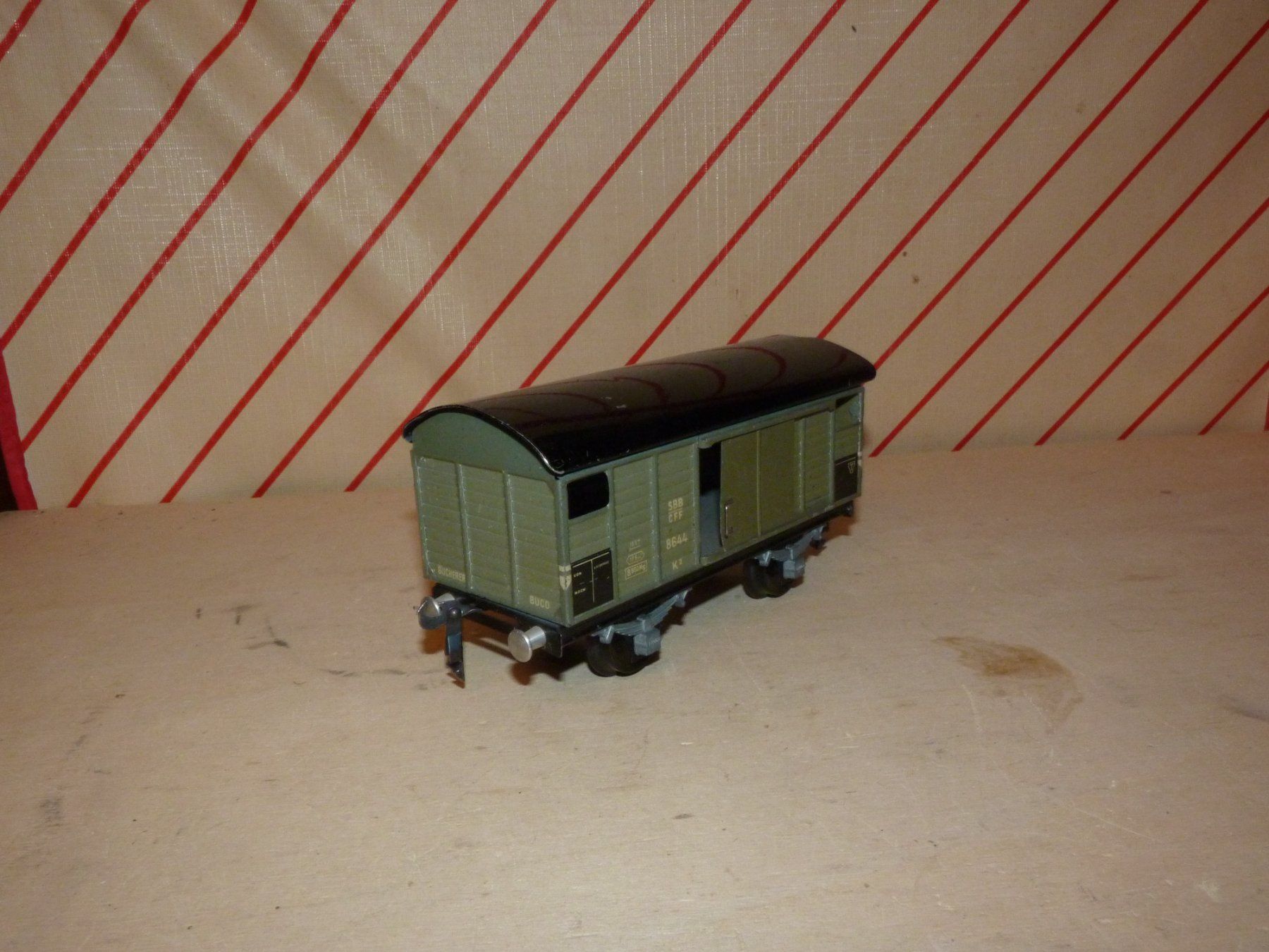 Buco Modellini di ferrovie: Güterwagen Buco Spur 0 – Usato da Rudolfstetten venduto da Rrst1968