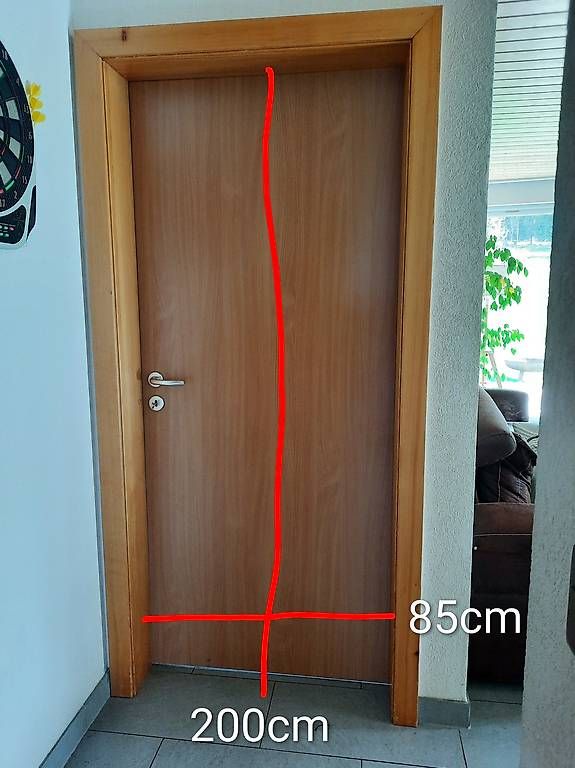 Porte: Porte intérieur + cadre en bois – Usato da La Chaux-du-Milieu venduto da DanickR 4