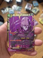 SEHR SELTEN! DBS Hit, Pride of Universe 6 Signature Card🔥
