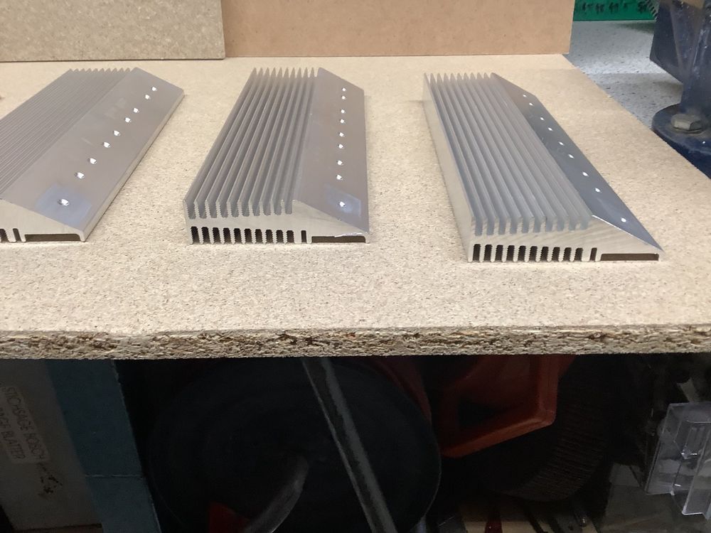 Tofficu Aluminium Kühlkörper Set - 3 Stück Für SSR Relais | 8x4,95x4,9 Cm Wärmeableitung