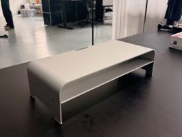 Monitorständer aus Aluminium | Bildschirm-Erhöhung | Silber
