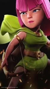 Vestito Cosplay Arciere Clash Royale taglia M
