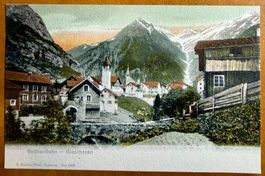 AK: Goschenen - Gotthardbahn