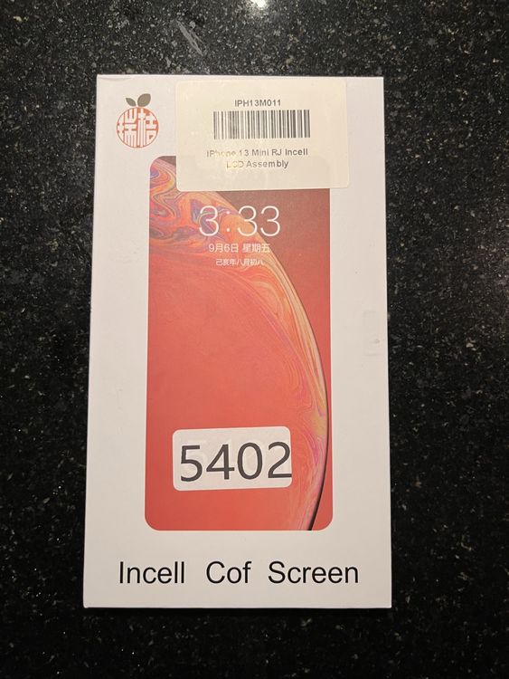 ATWIST IPhone 12 Mini Display Ersatz - 5,4 Zoll LCD Touchscreen Mit Reparaturwerkzeug