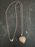 Engelsrufer Kette, 925 in rosegold mit Herz Anhänger