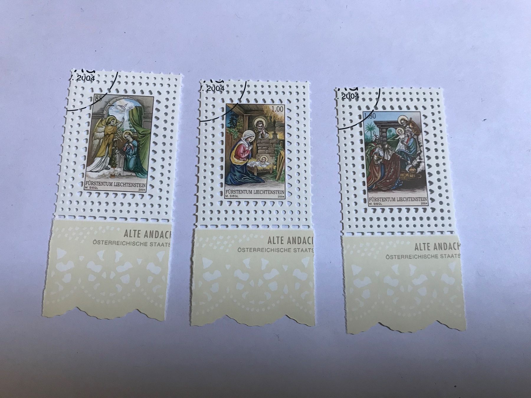 Tutti i francobolli: briefmarken FL, 22.11.2004, gestempelt – Usato da liestal venduto da makai05
