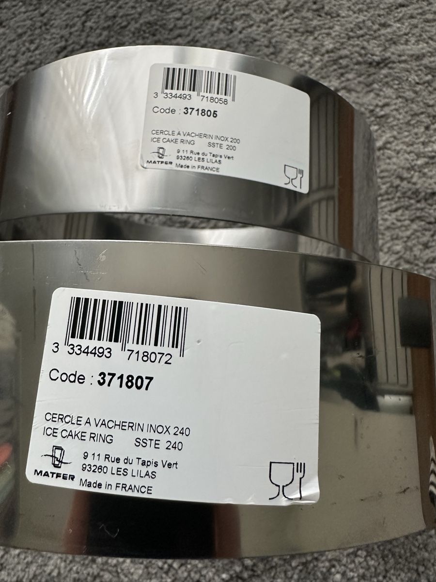 Teglie da forno: Tortenringe 200 & 240mm – Usato da Wangen SZ venduto da Jaay_Sky 2
