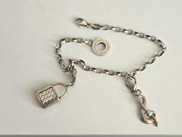 Thomas Sabo Charm Armband Silber 925 Schloss & Noten