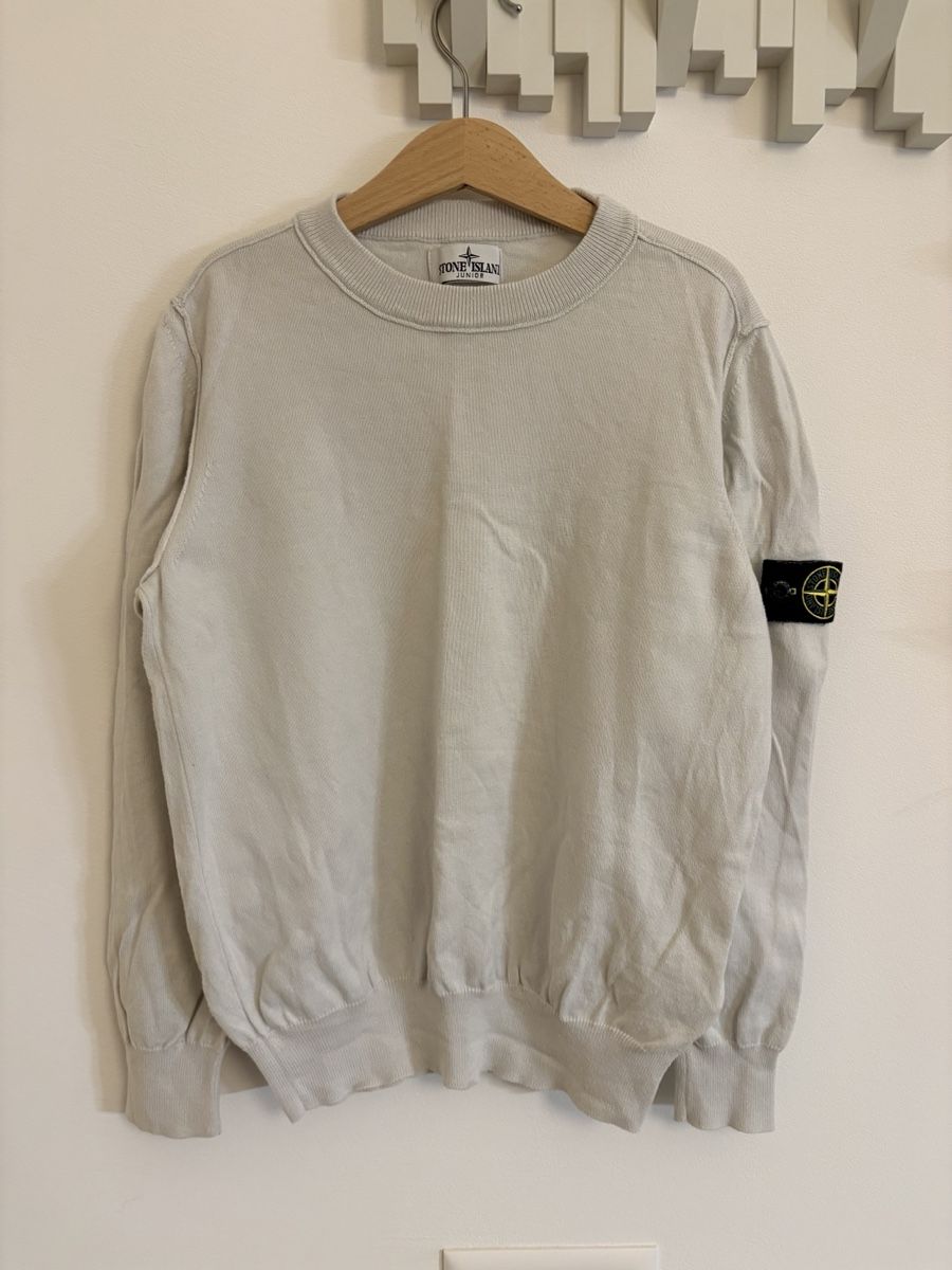 Stone Island Maglioni & Felpe: Stone Island Junior Pullover Grey 10Jahre 142 – Usato da Davos Dorf venduto da tcabin