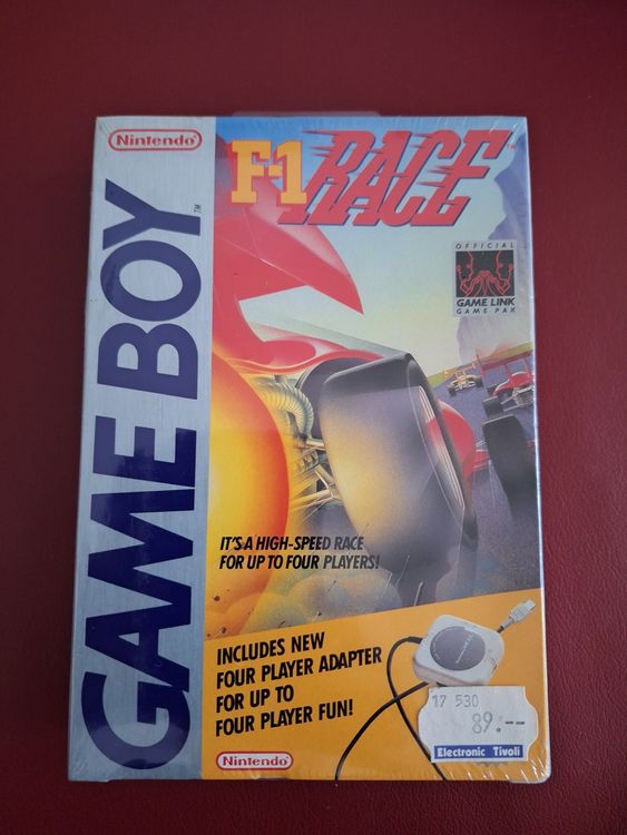 Game Boy F-1 Race mit 4 Spieler Adapter (Neu und originalverpackt) in ...