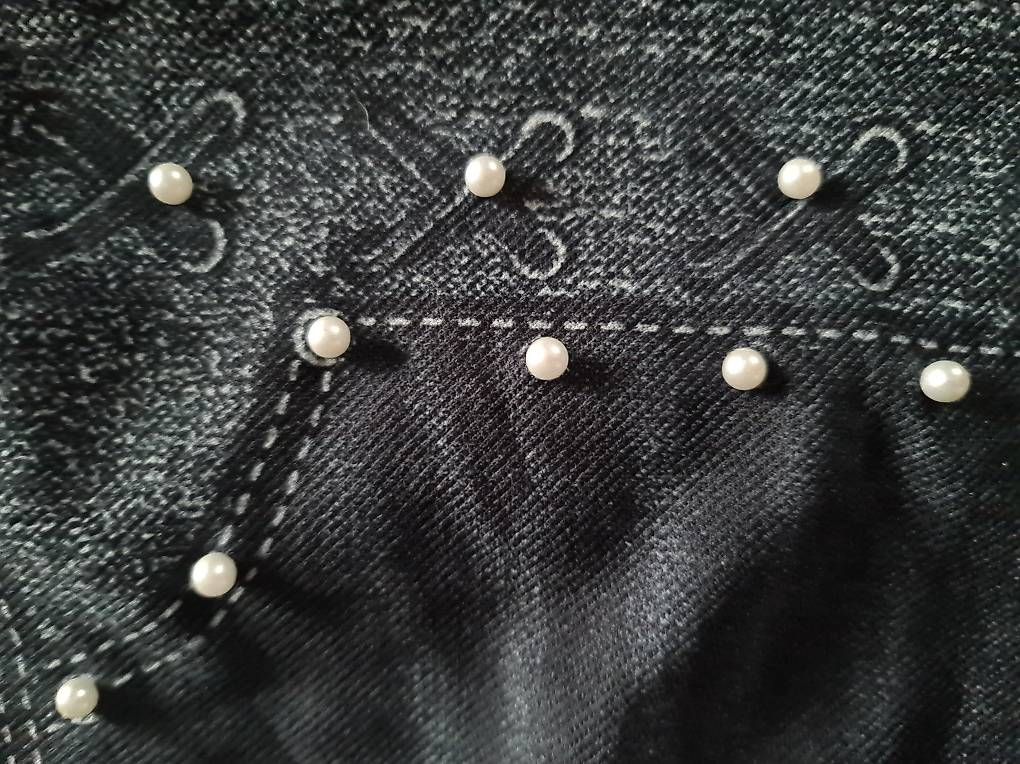 Leggings: Leggings Jeanslook, Gr  M/L, neu – Usato da Opfikon venduto da rockqueen666 1