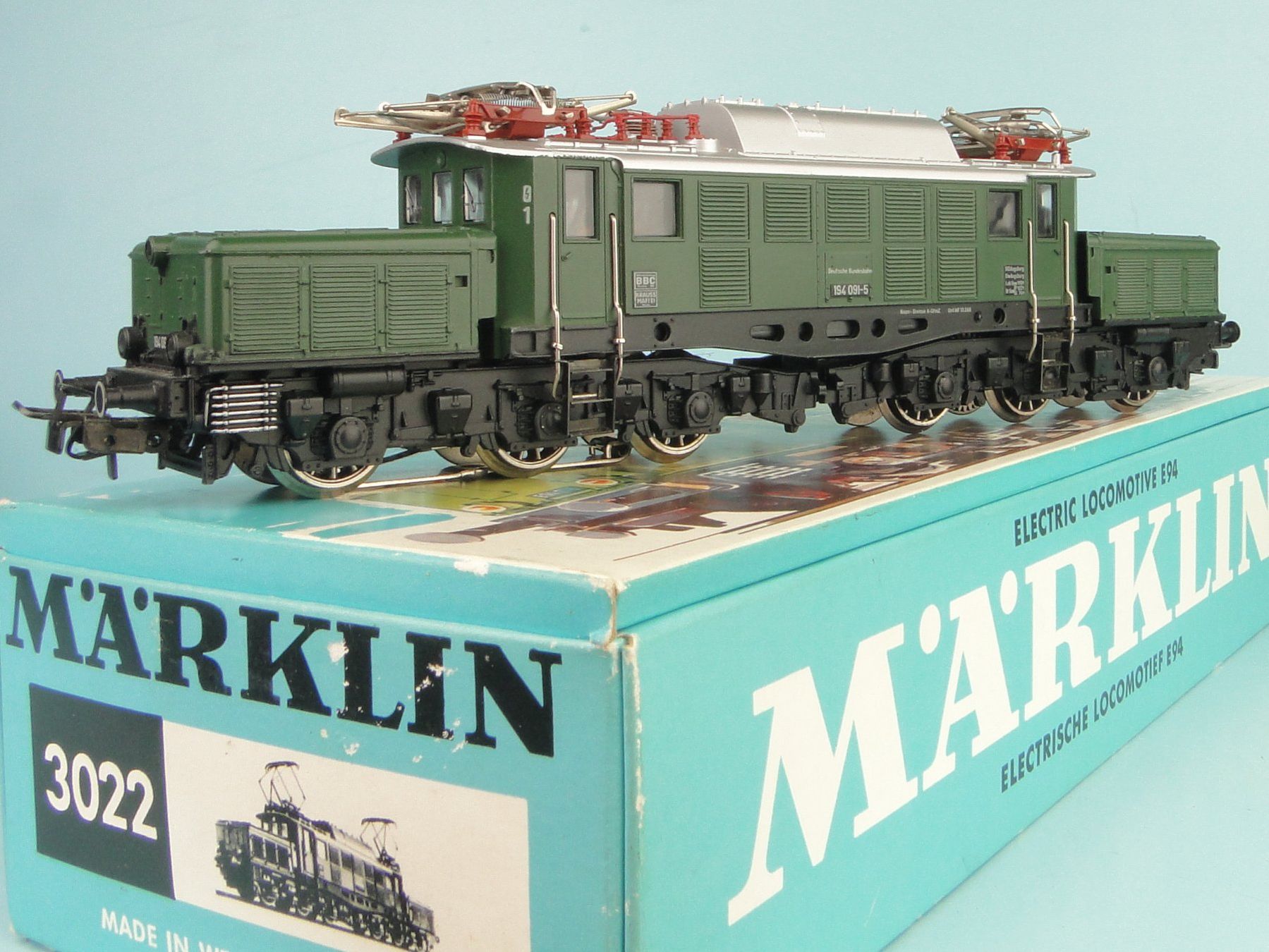 Märklin Modellini di ferrovie: Märklin 3022 BR E94, wie NEU – Usato da Bülach venduto da cann11 1